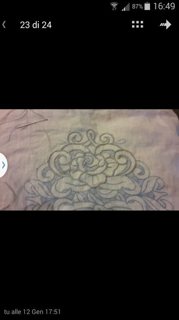 Il mio cuscino porta fedi..work in progress! - 1