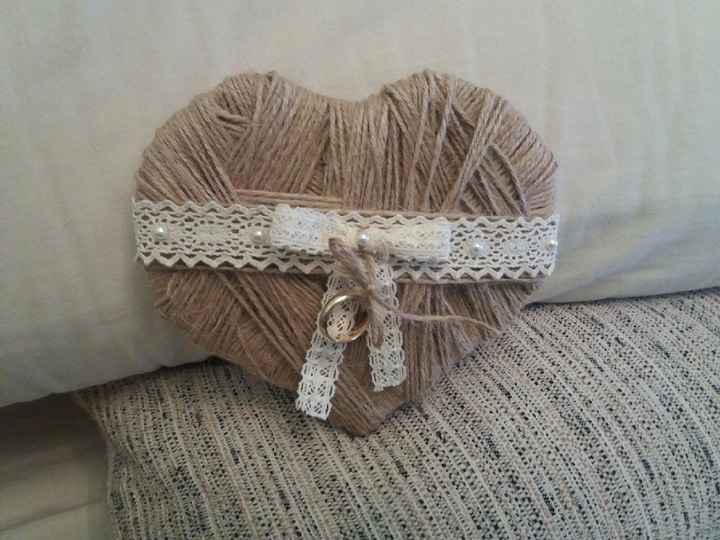  Cuscinetto portafedi "faccio io" - 2