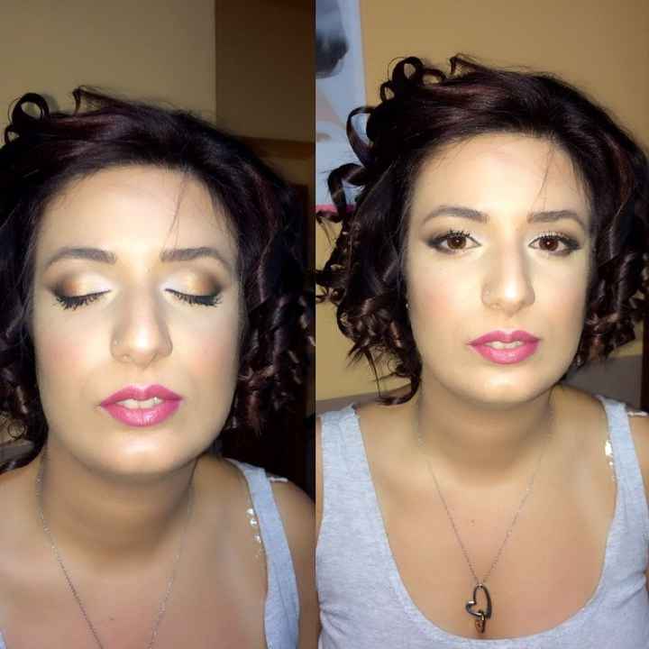 Che ne pensate di questo trucco sposa? - 1