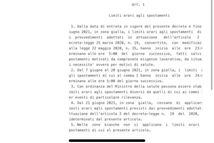 Sposa 20 giugno , coprifuoco ? - 1