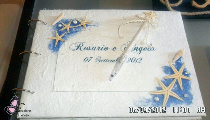 Guest book a tema marino - 1