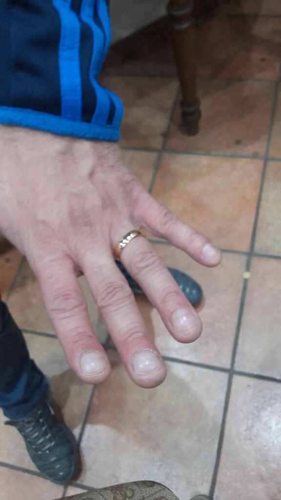  Mi fate vedere le vostre fedi comode unoaerre indossate ? - 1