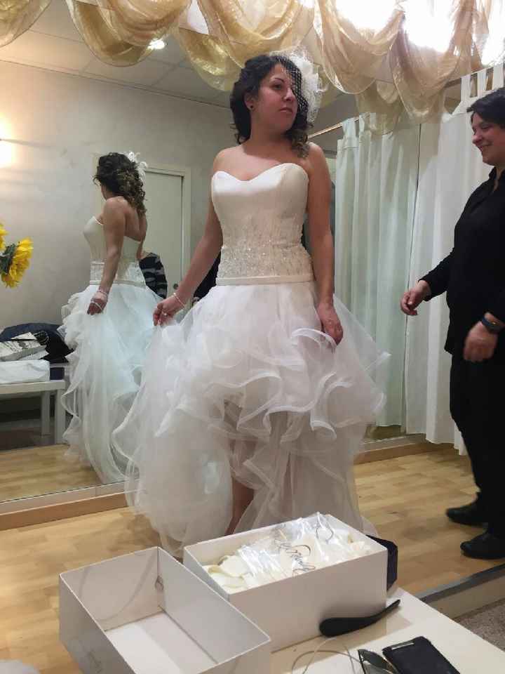 La mia 1' prova abito!!!  ora aspetto la seconda - 2