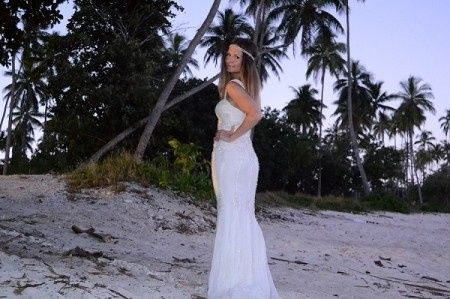 Abito da sposa in luna di miele