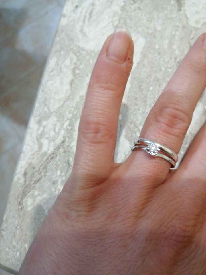 Come è il vostro anello di fidanzamento?? - 1