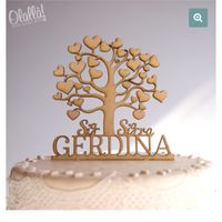 Guest book e cake topper albero della vita - 1