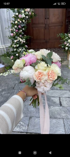 Fiori bianchi e contorno verde! - 1