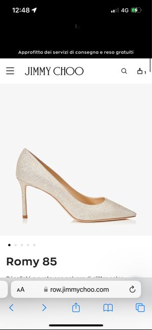 Personalizzazione scarpa Jimmy Choo 1