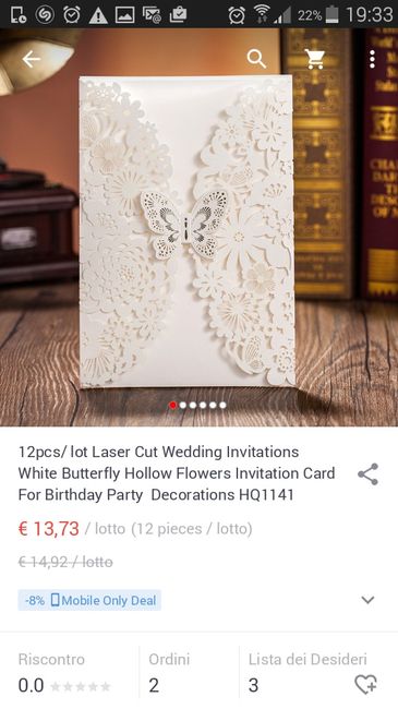 Partecipazioni tema farfalle - 1