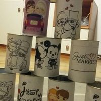 Barattoli per la macchina sposi - 2