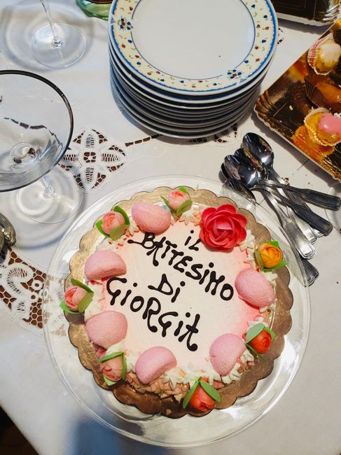 Torta battesimo maschietto 1