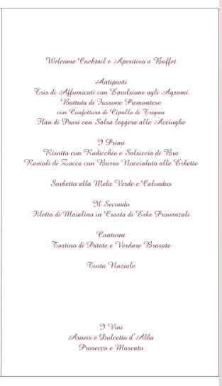 Bozza del menù quasi pronta! - 1