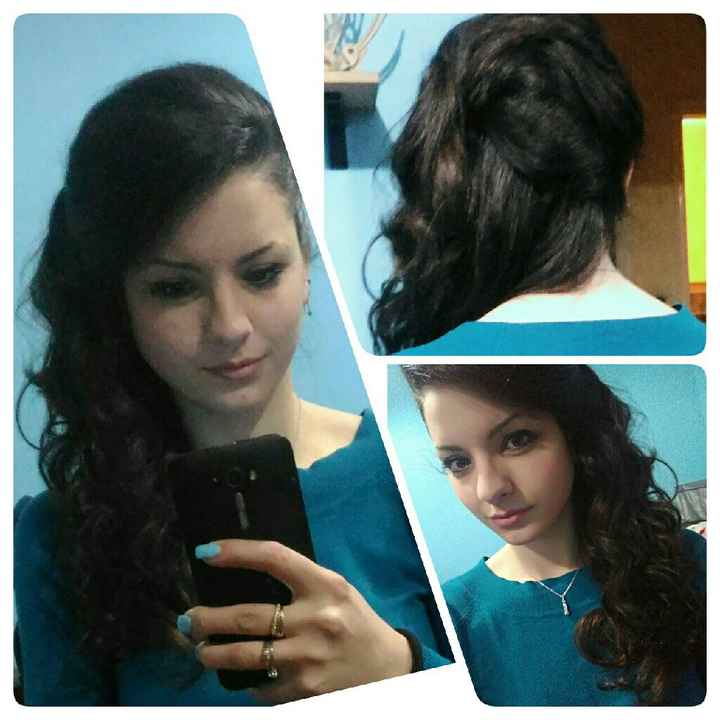 Prima prova capelli. - 2