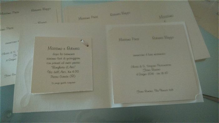 Partecipazioni....arrivate finalmente!!!!! - 2