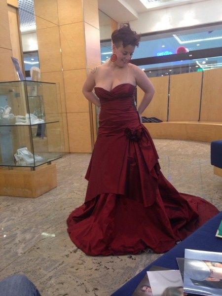 Il mio vestito Bordeaux