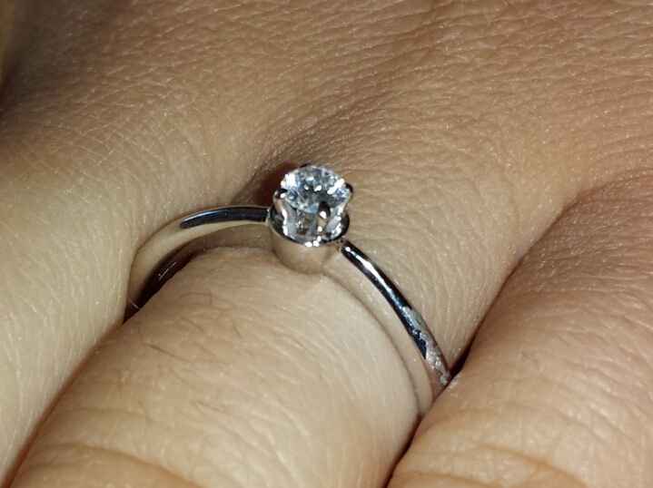 anello di fidanzamento