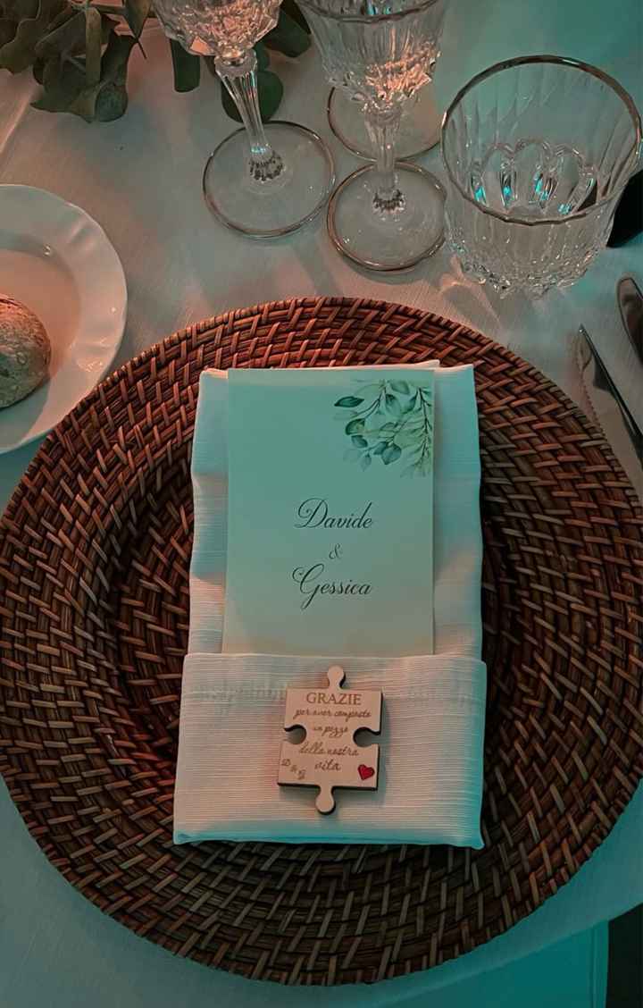 Cosa avete pensato come oggettistica segnaposto ai tavoli? - 1