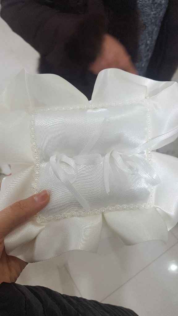 Cuscino porta fede - 1