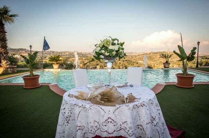 Matrimonio a bordo piscina - 2