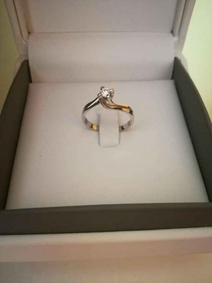  Ragazze 😍 Anello di fidanzamento  - 1