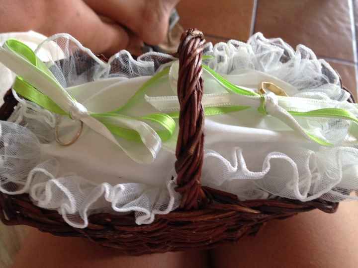 Cuscino porta fedi... ecco il mio, mi fate vedere i vostri - 1