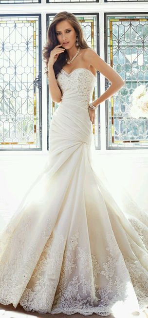 L'abito da sposa di oggi 25 novembre 2014 - sophia tolli 2015 - 1