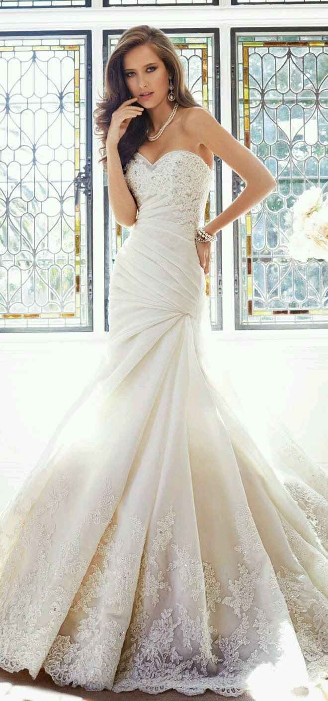 L'abito da sposa di oggi 25 novembre 2014 - sophia tolli 2015 - 1