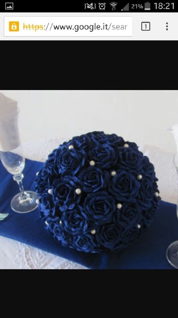 Bouquet azzurri e blu - 1