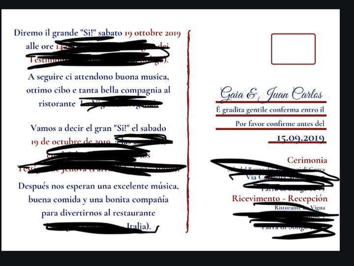 Testo partecipazione e invito assieme - 1