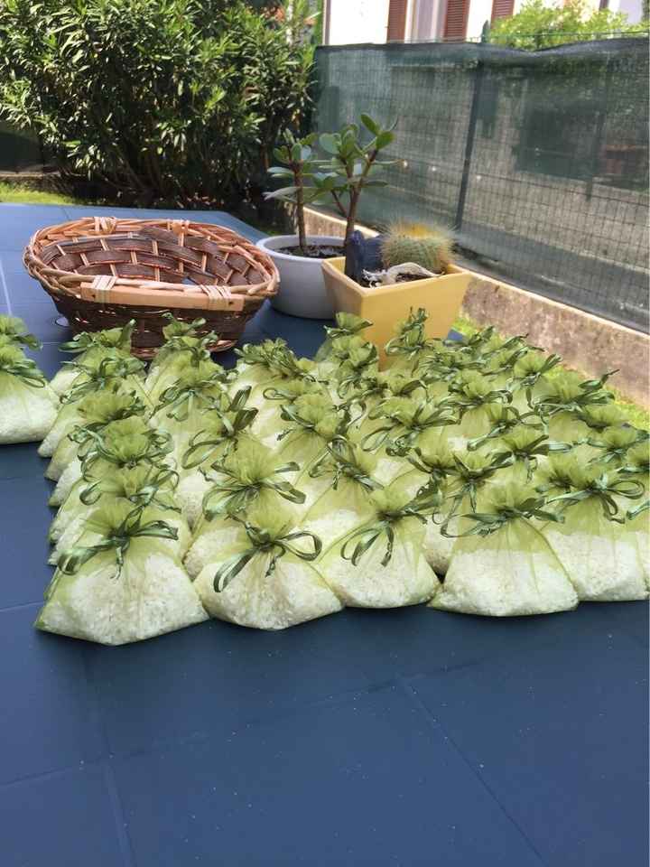 Libretti e sacchettini riso! - 1