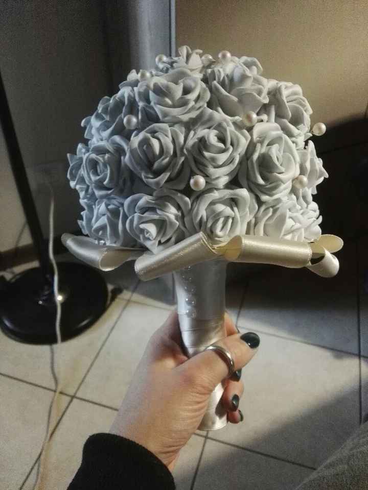 Bouquet fiori di stoffa - 1