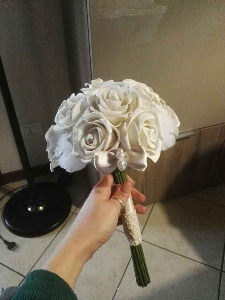 Bouquet fiori di stoffa - 1