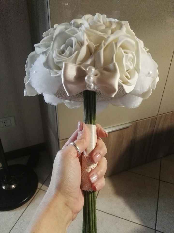 Bouquet fiori di stoffa - 2