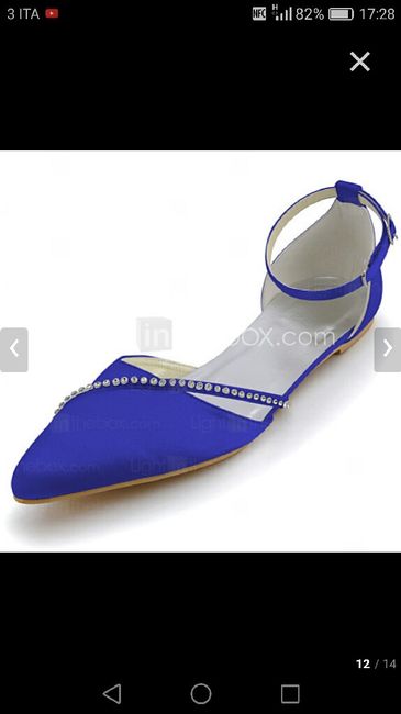 Scarpe blu - 1