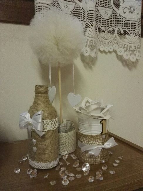 Centro tavola shabby - 1