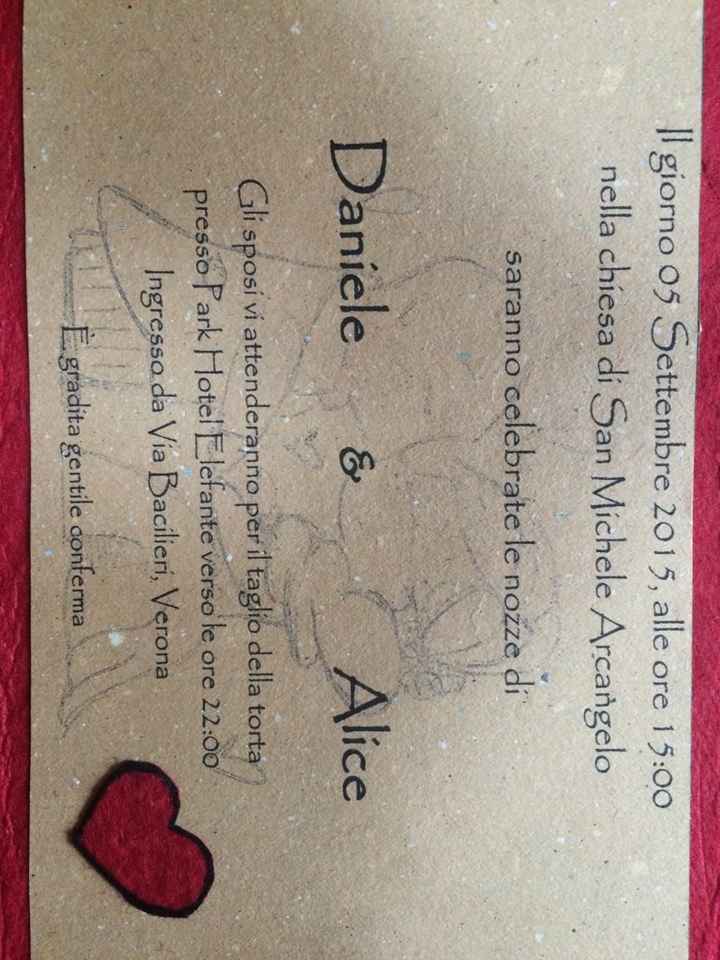 Le nostre partecipazioni fai-da-noi - 4