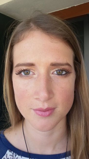 Prima prova trucco!!! - 2