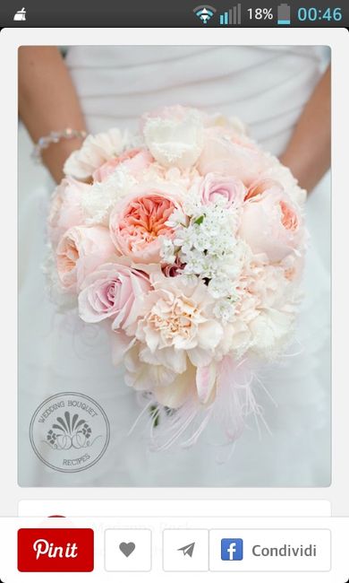 Club della sposa con il bouquet color pastello: - 2