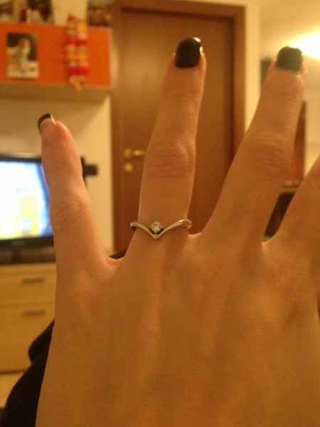 Ma voi avete l'anello di fidanzamento?? - 1