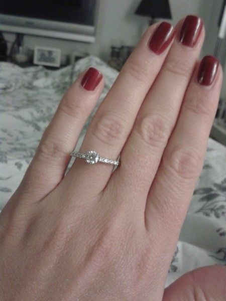 Anello di fidanzamento. - 1