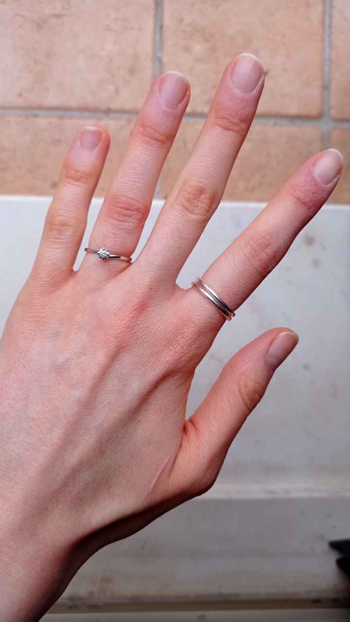 Come è il vostro anello di fidanzamento?? - 1