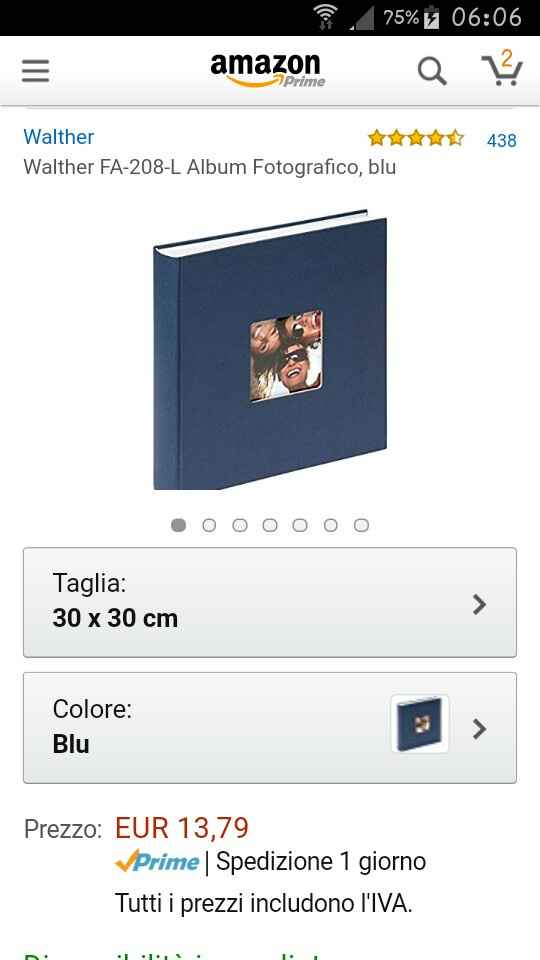 Aaa cercasi album per foto viaggio di nozze - 1