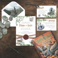 Partecipazioni tema Harry Potter: da quale ti lasci stregare? - 1