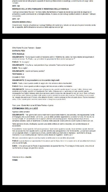 Rito civile o rito religioso?? - 2