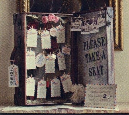 Tableaux de mariage shabby!!! - 1