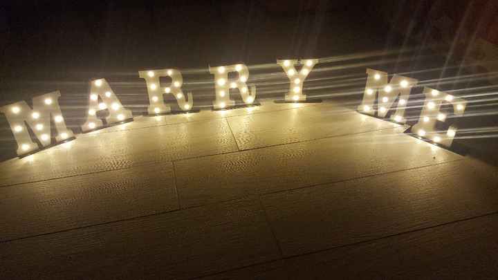 Si è inginocchiato nel farmi la proposta: V o F? - 1