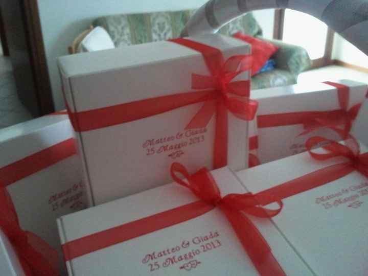 bomboniere ricevimento