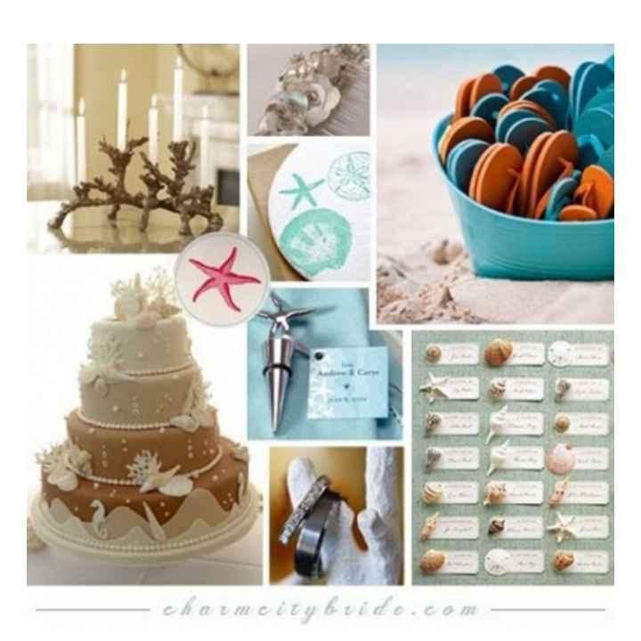 Matrimonio tema corallo - 4