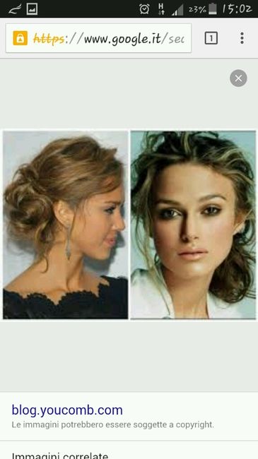 Acconciatura sposa: raccolto - 2