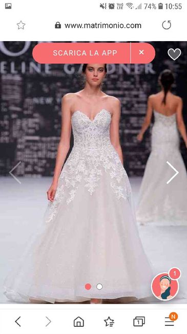 Sondaggio abito da sposa sparkling: sì o no? 2